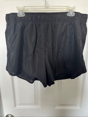 Athletic Works Women's Black Running Shorts